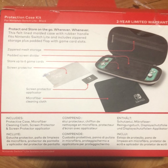 New Nintendo Switch protective case kit - Picture 4 of 4